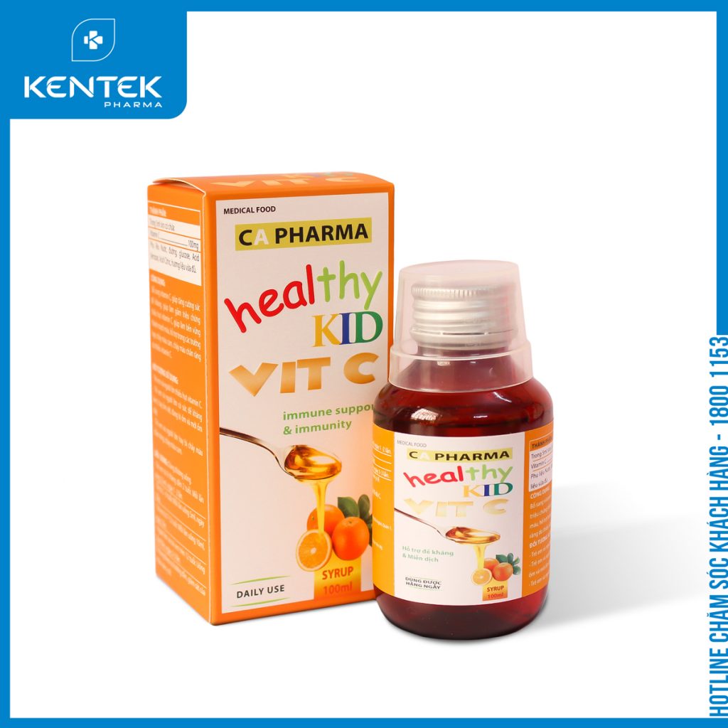 HEALTHY KID VIT C TĂNG SỨC ĐỀ KHÁNG KENTEK PHARMA JSC