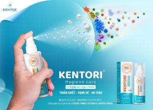 Xịt kháng khuẩn KENTORI Hygiene Care - Chỉ 5 giây sạch ngay vi khuẩn